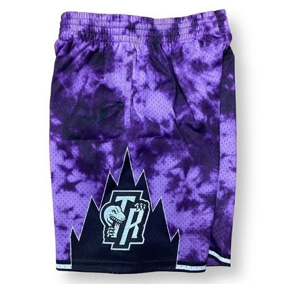 Toronto Raptors ‘98-‘99 Mens Mitchell & Ness Galaxy Swingman Shorts size Medium - Picture 5 of 9
